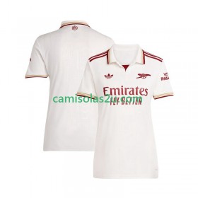 Camisolas de futebol Arsenal Mulher Equipamento 3ª 2025/26 Manga Curta